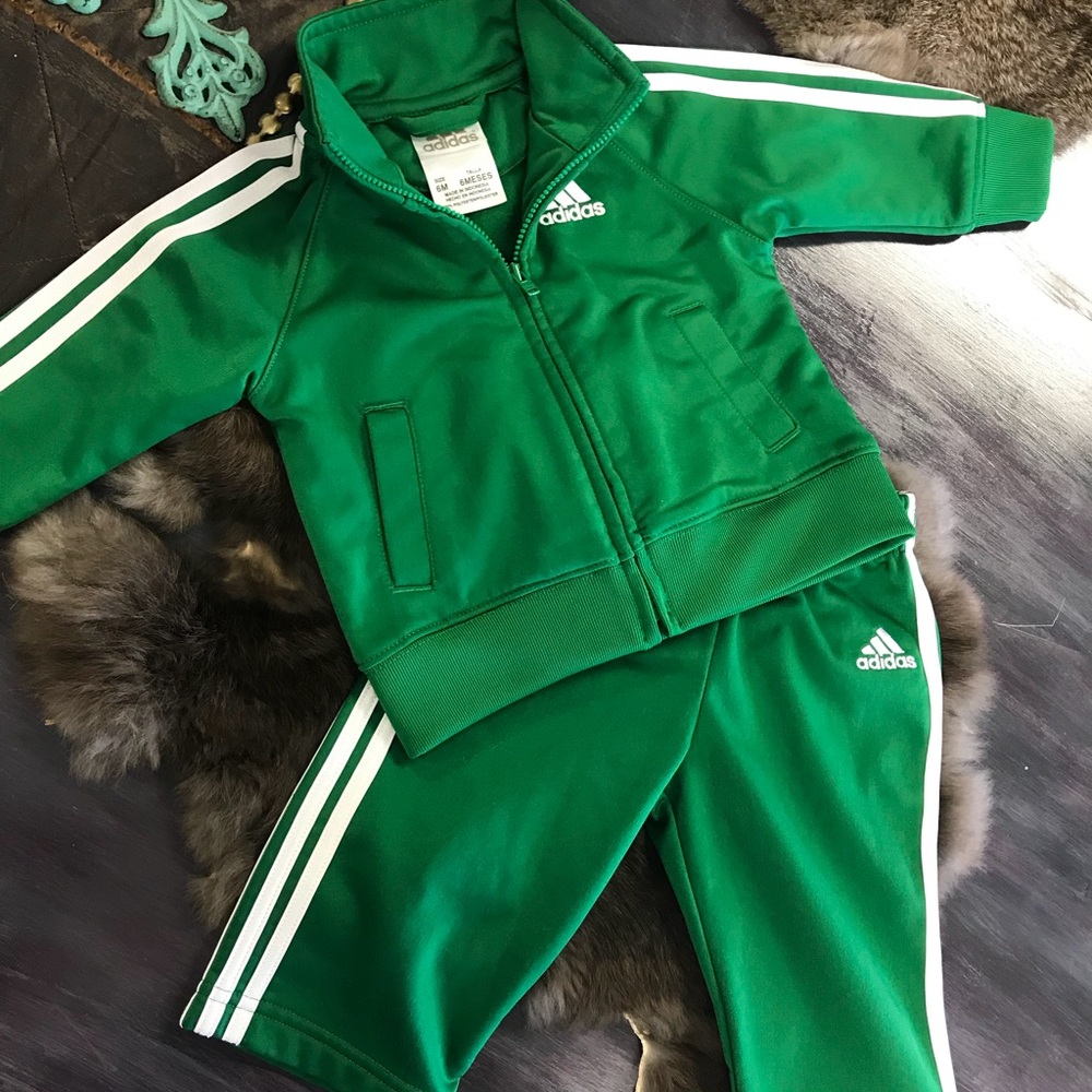 Adidas baby 6 months 2 piece set $16